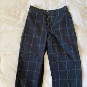 Madewell Emerson checked crops 27
